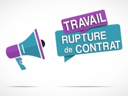 Rupture contrat de travail - Crédit photo : © Jérôme - Fotolia.com