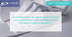 agents publics placés sous autorisation spéciale d'absence