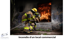 Incendie local commercial