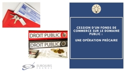 Cession fonds de commerce sur domaine public